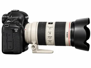 Professional DSLR camera with telephoto lens for candid birthday photography in Bangalore