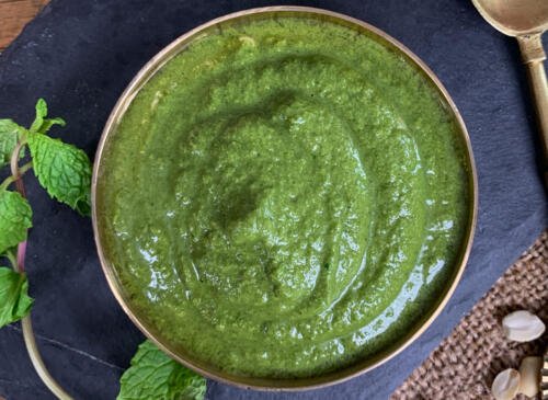 Andhra style pudina chutney catering services in Bangalore