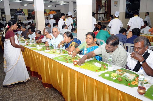 Banana leaf catering for wedding in Bangalore