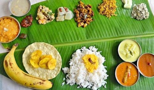 Banana leaf seating arrangement for catering in Bangalore