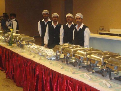 Buffet catering setup for birthday party in Bangalore
