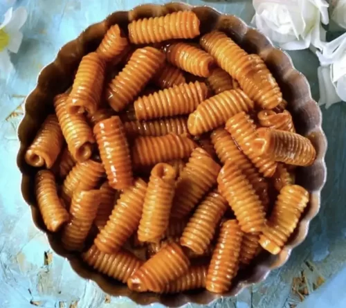 Bellam gavvalu sweet in Andhra style catering Bangalore