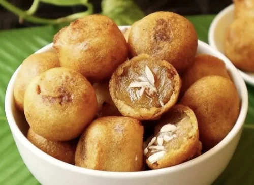 poornam boorelu traditional sweet by andhra style catering bangalore