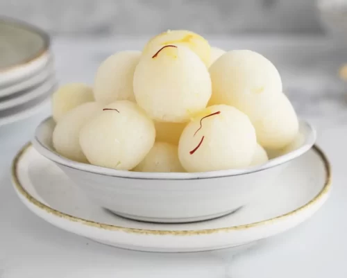 rasgulla sweet in syrup by andhra style catering bangalore