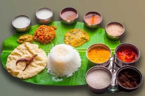 Andhra style signature full meals catering service in Bangalore