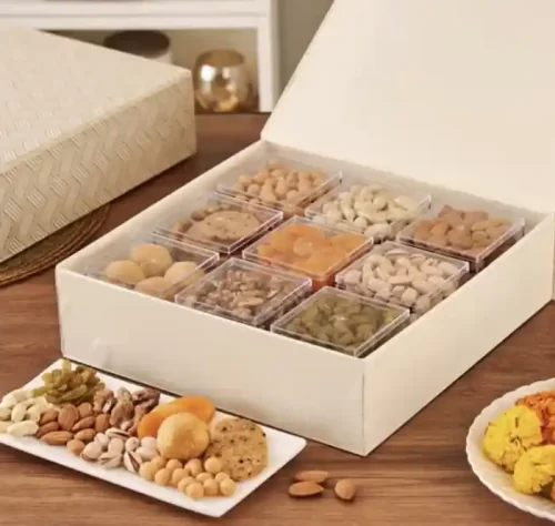 Dry fruit box return gift for housewarming ceremony Bangalore