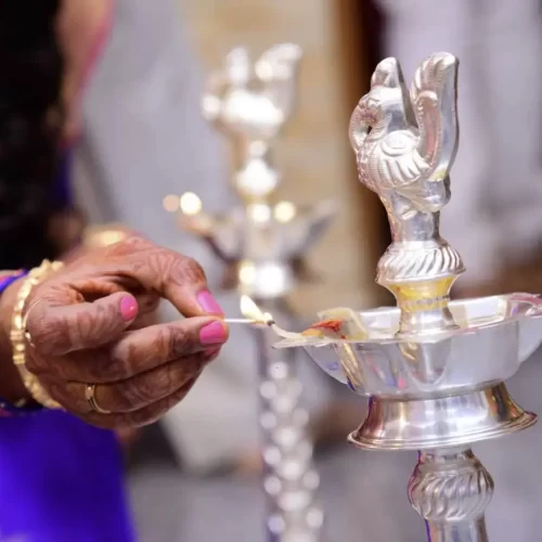 Candid moments from housewarming ceremony in Bangalore