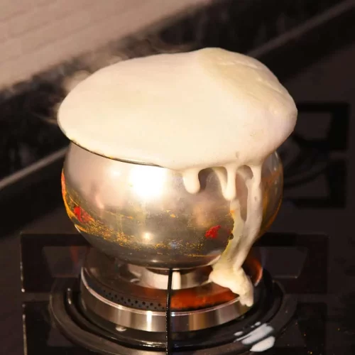 First milk boiling pooja during housewarming ceremony in Bangalore