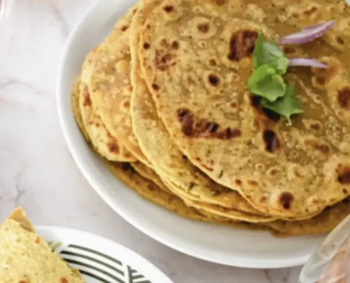 Spicy Andhra style masala roti served fresh for catering services in Bangalore