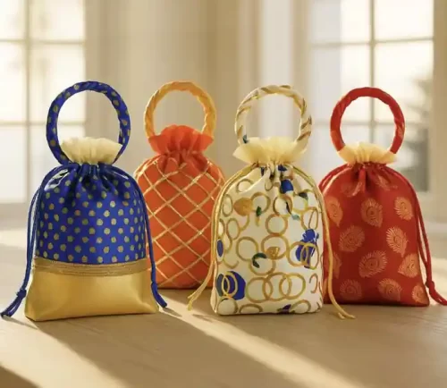 Traditional thambula bag return gift for housewarming ceremony in Bangalore