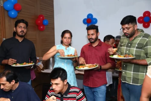 Traditional Andhra style buffet catering for events in Bangalore