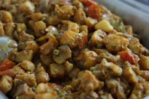 Aloo matar dry