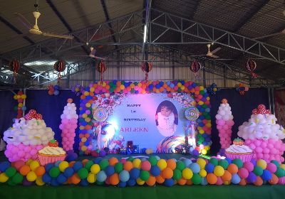 Candy theme birthday party planners Bangalore