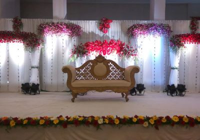 Elegant wedding reception decoration Bangalore