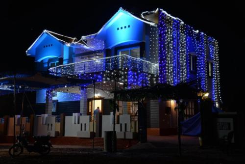 Grand lighting arrangements for house warming ceremony Bangalore