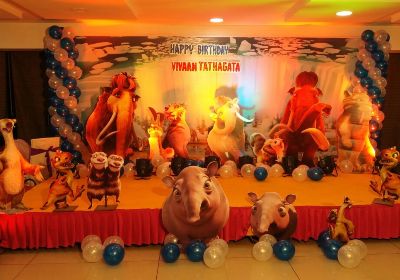 Ice age themed birthday party decorations Bangalore
