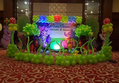 Jungle theme birthday party organisers Bangalore