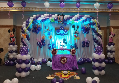 Mickey mouse theme naming ceremony decorations(1) Bangalore