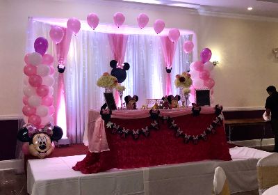 Minnie mouse themed birthday party Bangalore