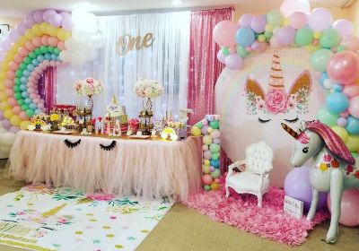 Unicorn birthday party planners Bangalore